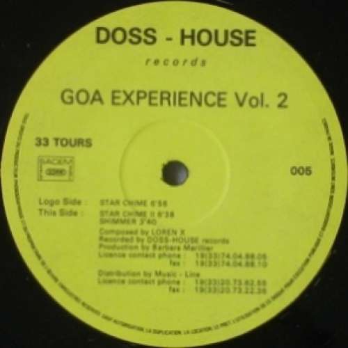 Cover Goa Experience - Vol. 2 (12) Schallplatten Ankauf