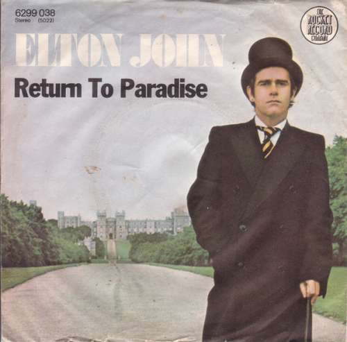 Cover Elton John - Return To Paradise (7, Single) Schallplatten Ankauf