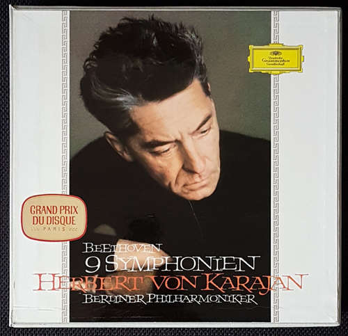 Cover Beethoven*, Herbert von Karajan, Berliner Philharmoniker - 9 Symphonien (8xLP, Mono + Box) Schallplatten Ankauf