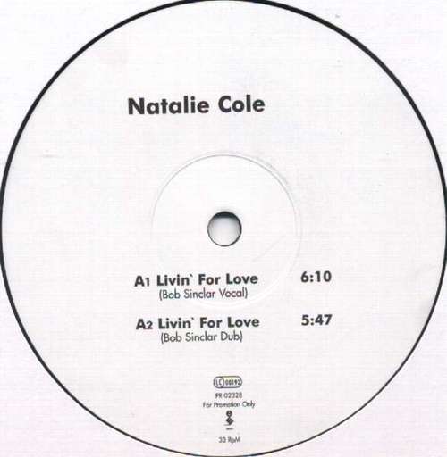 Cover Natalie Cole - Livin' For Love (12, Promo) Schallplatten Ankauf