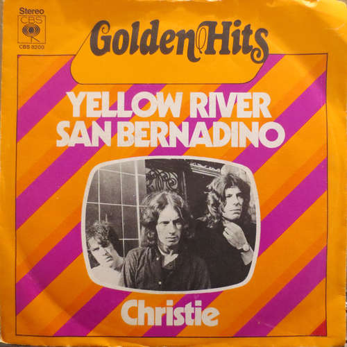 Cover Christie - Yellow River / San Bernadino (7, Single) Schallplatten Ankauf