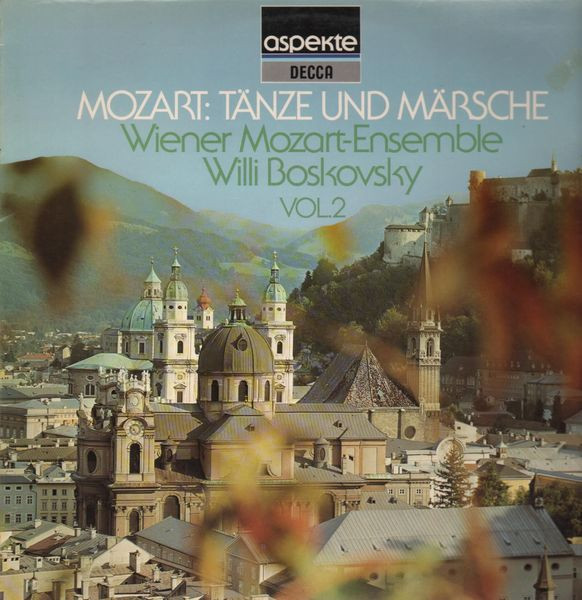 Cover Wolfgang Amadeus Mozart - Mozart / TÄNze Und MÄRsche Vol 2 / Willi Boskovsky (LP, Album) Schallplatten Ankauf