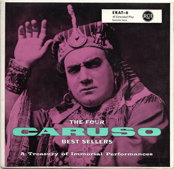 Cover Caruso* - The Four Caruso Best Sellers = Die Vier Bestseller Carusos (7, EP, Comp) Schallplatten Ankauf