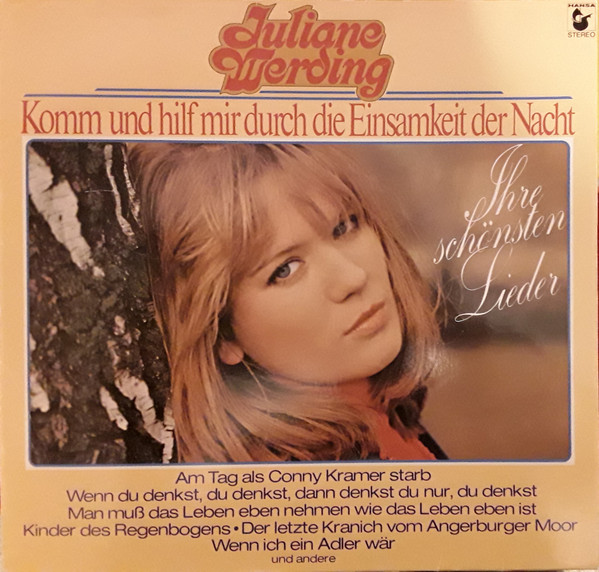 Cover Juliane Werding - Komm Und Hilf Mir Durch Die Einsamkeit Der Nacht (Ihre Schönsten Lieder) (LP, Comp, RE) Schallplatten Ankauf