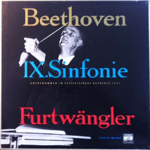 Cover Beethoven* - Furtwängler* - IX. Sinfonie (2xLP, Mono, RE, Sli) Schallplatten Ankauf