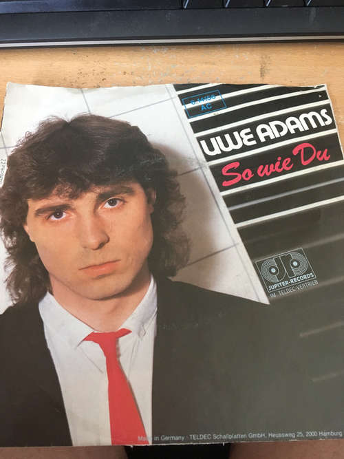 Cover Uwe Adams - So Wie Du (7, Single) Schallplatten Ankauf