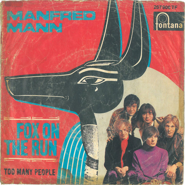 Cover Manfred Mann - Fox On The Run (7, Single, Mono) Schallplatten Ankauf