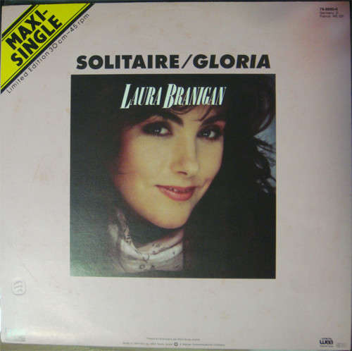 Cover Laura Branigan - Solitaire / Gloria (12, Maxi) Schallplatten Ankauf