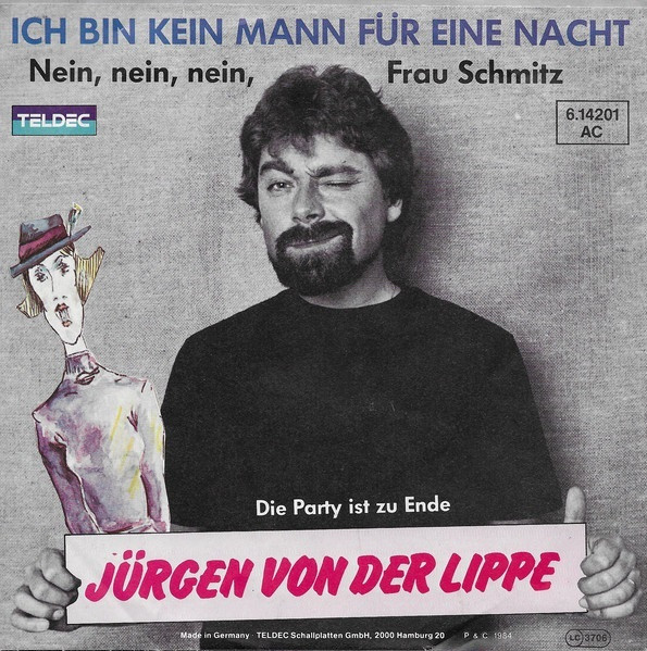 Bild Jürgen Von Der Lippe - Nein, Nein, Nein, Frau Schmitz (7, Single) Schallplatten Ankauf