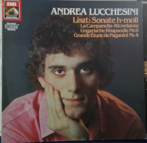 Cover Andrea Lucchesini, Liszt* - Sonata H-moll / La Campanella / Ricordanza / Ungarische Rhapsodie Nr.6 / Grande Etude De Paganini Nr. 4 (LP, Album) Schallplatten Ankauf