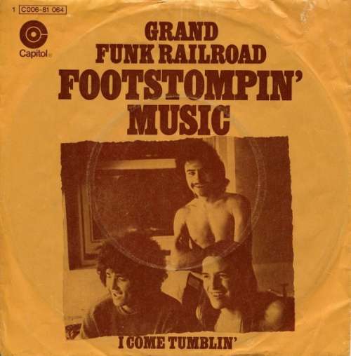 Cover Grand Funk Railroad - Footstompin' Music (7, Single) Schallplatten Ankauf