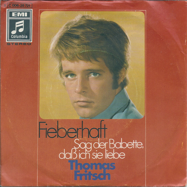 Cover Thomas Fritsch - Fieberhaft (7, Single) Schallplatten Ankauf