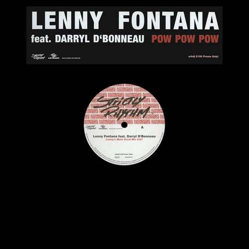 Cover Lenny Fontana Feat. Darryl D'Bonneau - Pow Pow Pow (12, Promo) Schallplatten Ankauf