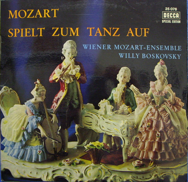 Cover Mozart*, Wiener Mozart-Ensemble*, Willi Boskovsky - Mozart Spielt Zum Tanz Auf (LP, S/Edition) Schallplatten Ankauf