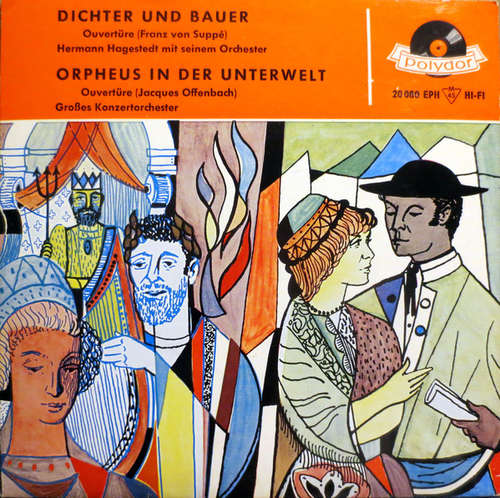 Bild Hermann Hagestedt Mit Seinem Orchester / Großes Konzertorchester* - Dichter Und Bauer / Orpheus In Der Unterwelt (7, EP, Mono) Schallplatten Ankauf