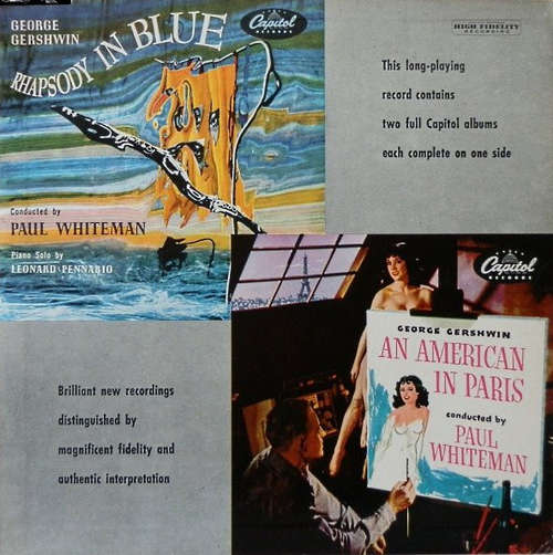 Bild George Gershwin, Paul Whiteman, Leonard Pennario - Rhapsody In Blue / An American In Paris (10, Album, RE) Schallplatten Ankauf