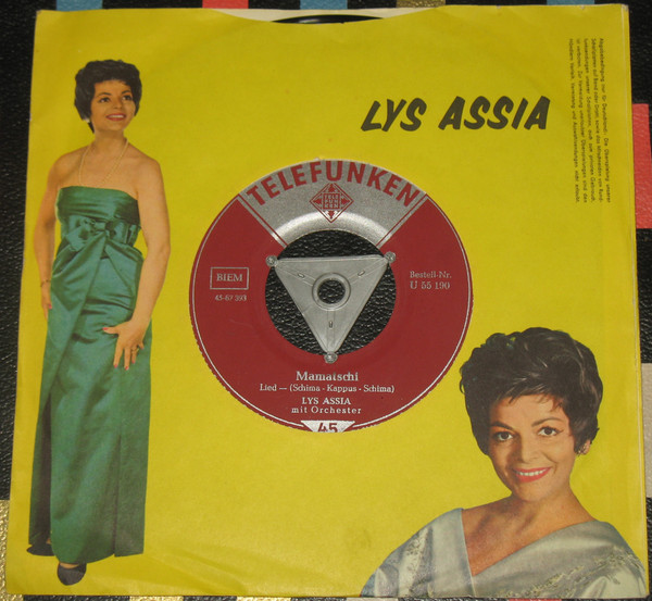 Cover Lys Assia - Mamatschi (7) Schallplatten Ankauf