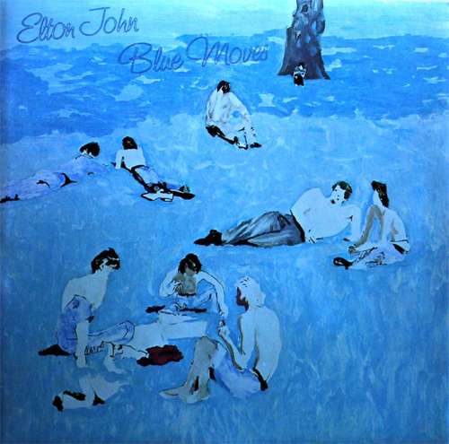 Cover Elton John - Blue Moves (2xLP, Album) Schallplatten Ankauf