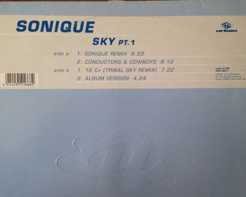 Cover Sonique - Sky Pt. 1 (12, Promo) Schallplatten Ankauf