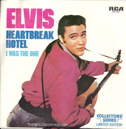 Cover Elvis Presley - Heartbreak Hotel / I Was The One (7, Mono, Ltd, RE) Schallplatten Ankauf