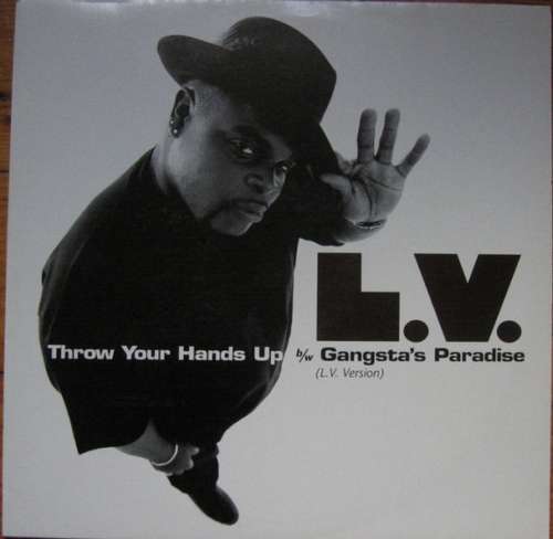 Cover Throw Your Hands Up b/w Gangsta's Paradise (L.V. Version) Schallplatten Ankauf