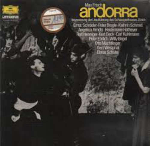 Cover Max Frisch - Andorra (2xLP, Club, RE, Gat) Schallplatten Ankauf
