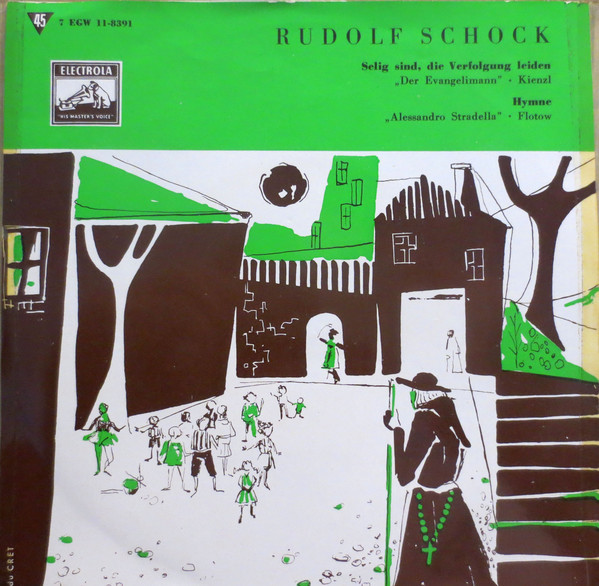 Cover Rudolf Schock - Selig Sind, Die Verfolgung Leiden / Hymne (7, EP, Mono) Schallplatten Ankauf