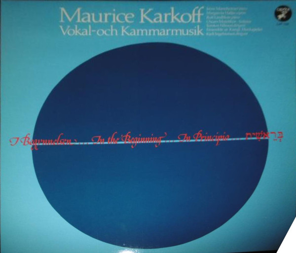 Cover Maurice Karkoff - Vokal- Och Kammarmusik (LP, Album) Schallplatten Ankauf