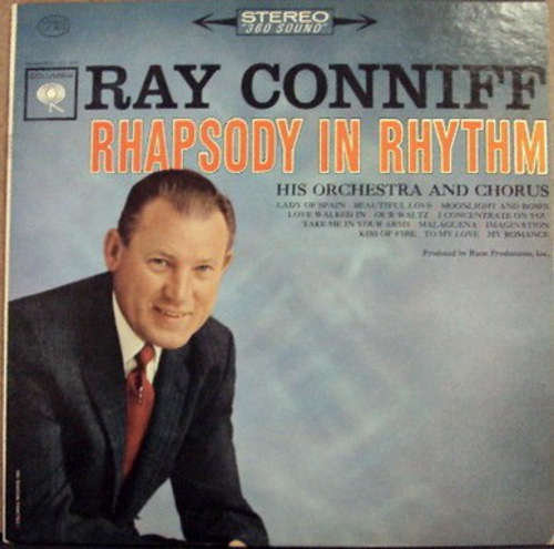 Cover Ray Conniff And His Orchestra And Chorus* - Rhapsody In Rhythm (LP, Album) Schallplatten Ankauf