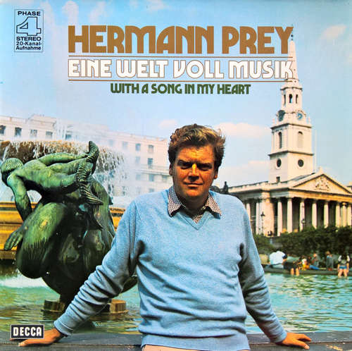 Cover Hermann Prey - Eine Welt Voll Musik - With A Song In My Heart (LP, Album) Schallplatten Ankauf