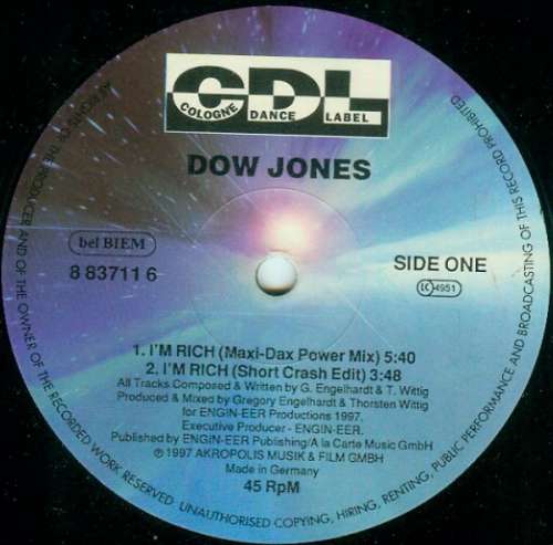 Bild Dow Jones (6) - I'm Rich (12) Schallplatten Ankauf