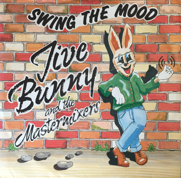 Cover Jive Bunny And The Mastermixers - Swing The Mood (12, Single, CBS) Schallplatten Ankauf