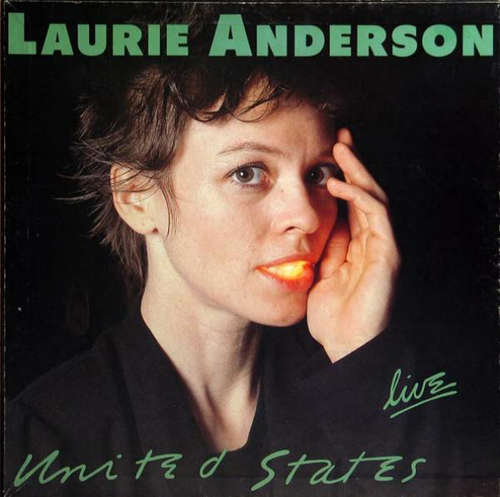Cover Laurie Anderson - United States Live (5xLP + Box, Album) Schallplatten Ankauf