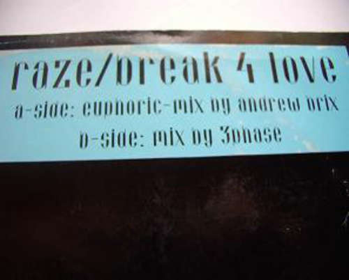 Cover Raze - Break 4 Love Remixes (12) Schallplatten Ankauf
