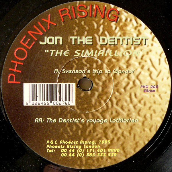 Cover Jon The Dentist - The Simirillion (12) Schallplatten Ankauf