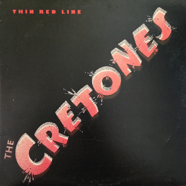 Cover The Cretones - Thin Red Line (LP, Album) Schallplatten Ankauf