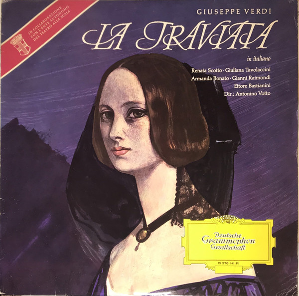 Cover Verdi*, Orchestra Del Teatro Alla Scala, Antonino Votto - La Traviata (LP) Schallplatten Ankauf