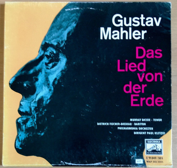 Cover Gustav Mahler - Murray Dickie, Dietrich Fischer-Dieskau, Philharmonia Orchester*, Paul Kletzki - Das Lied Von Der Erde (LP + LP, S/Sided + Box) Schallplatten Ankauf