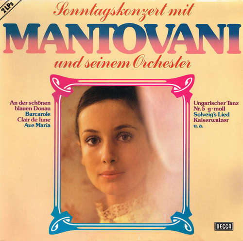 Bild Mantovani Und Seinem Orchester* - Sonntagskonzert Mit Mantovani Und Seinem Orchester (2xLP, Comp) Schallplatten Ankauf