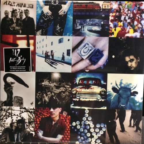 Cover U2 - Achtung Baby (2xLP, Album, RE, RM, 180) Schallplatten Ankauf
