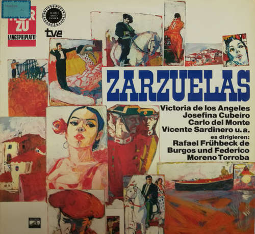 Cover Rafael Frühbeck De Burgos, Federico Moreno Torroba - Zarzuelas (LP) Schallplatten Ankauf