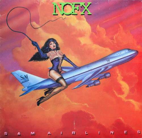 Cover NOFX - S & M Airlines (LP, Album) Schallplatten Ankauf