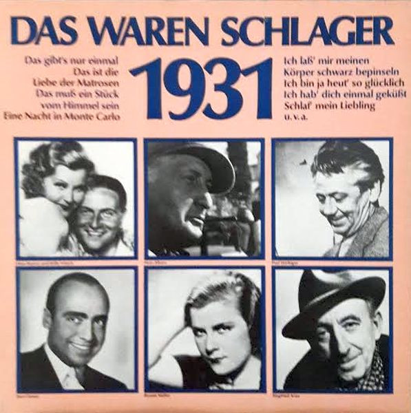 Cover Various - Das Waren Schlager 1931 (LP, Comp, Mono, Club, S/Edition) Schallplatten Ankauf