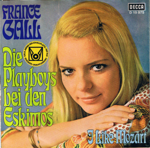 Cover France Gall - Die Playboys Bei Den Eskimos  (7, Mono) Schallplatten Ankauf