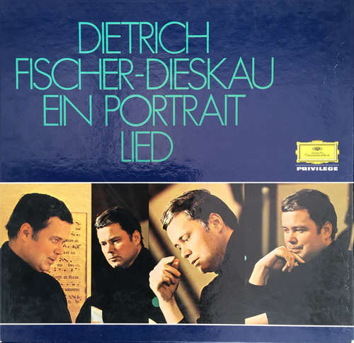 Cover Dietrich Fischer-Dieskau - Dietrich Fischer-Dieskau Ein Portrait Lied (2xLP) Schallplatten Ankauf
