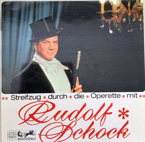 Cover Rudolf Schock - Streifzug Durch Die Operette Mit Rudolf Schock (LP, Comp) Schallplatten Ankauf