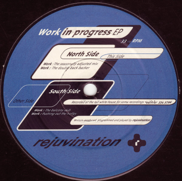 Cover Rejuvination - Work In Progress EP (12, EP) Schallplatten Ankauf