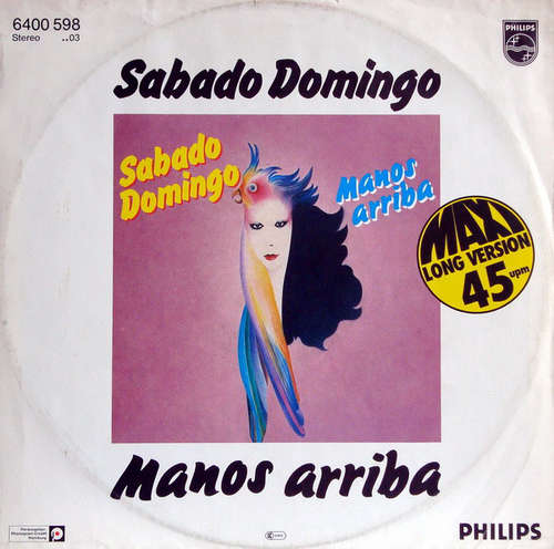 Cover Sabado Domingo - Manos Arriba (12, Maxi) Schallplatten Ankauf