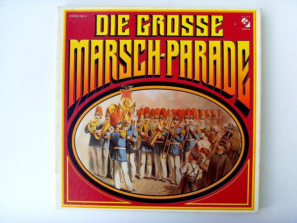 Cover Various - Die Grosse Marsch-Parade (4xLP) Schallplatten Ankauf