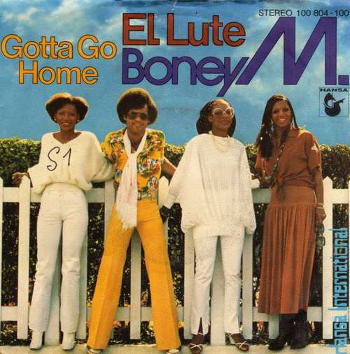 Cover Boney M. - El Lute / Gotta Go Home (7, Single) Schallplatten Ankauf